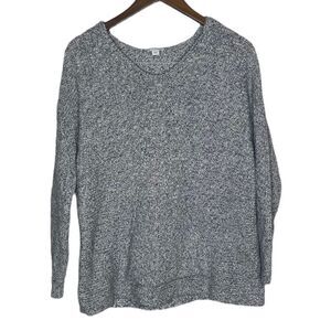 Pure Jill Gray Wool-Blend Sweater size Medium